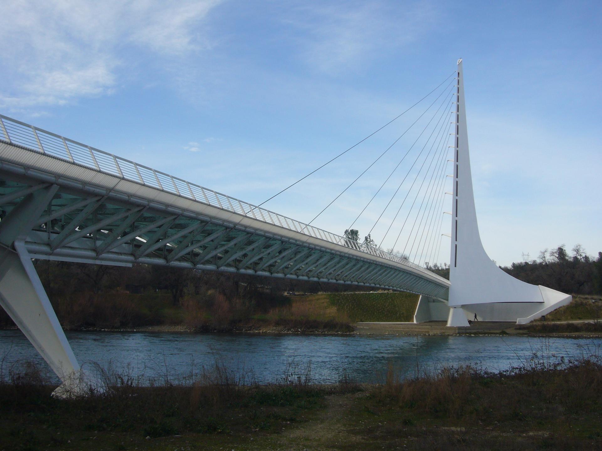 Sundial Bridge at Turtle Bay, Redding, California